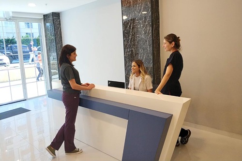 Klinik içinden bir görünüm